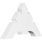 Ekena Millwork Vanguard Architectural Grade PVC Gable Bracket, 36"W x 22 1/2"H x 4"D x 6"F, 15/12 Pitch GBP036X23X0406VAN00 - alternate 1